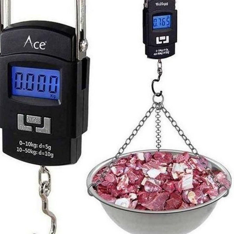 10 G to 50 KG Digital Hanging Weight Scale with Free Battery