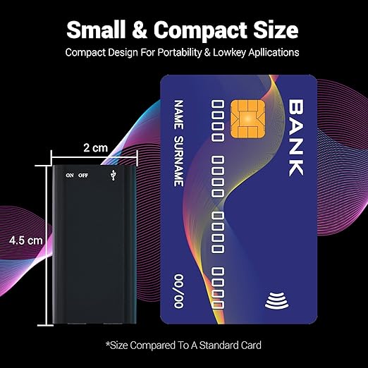 16GB Small Hidden Spy Audio Recorder Device (24hr)