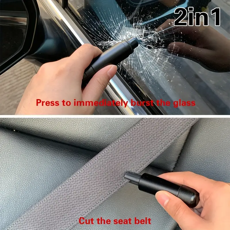 2in1 Car Safety Hammer