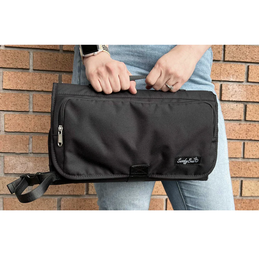 3-In-1 Diaper Clutch (Changing Station, and Clean-Hands Barrier)