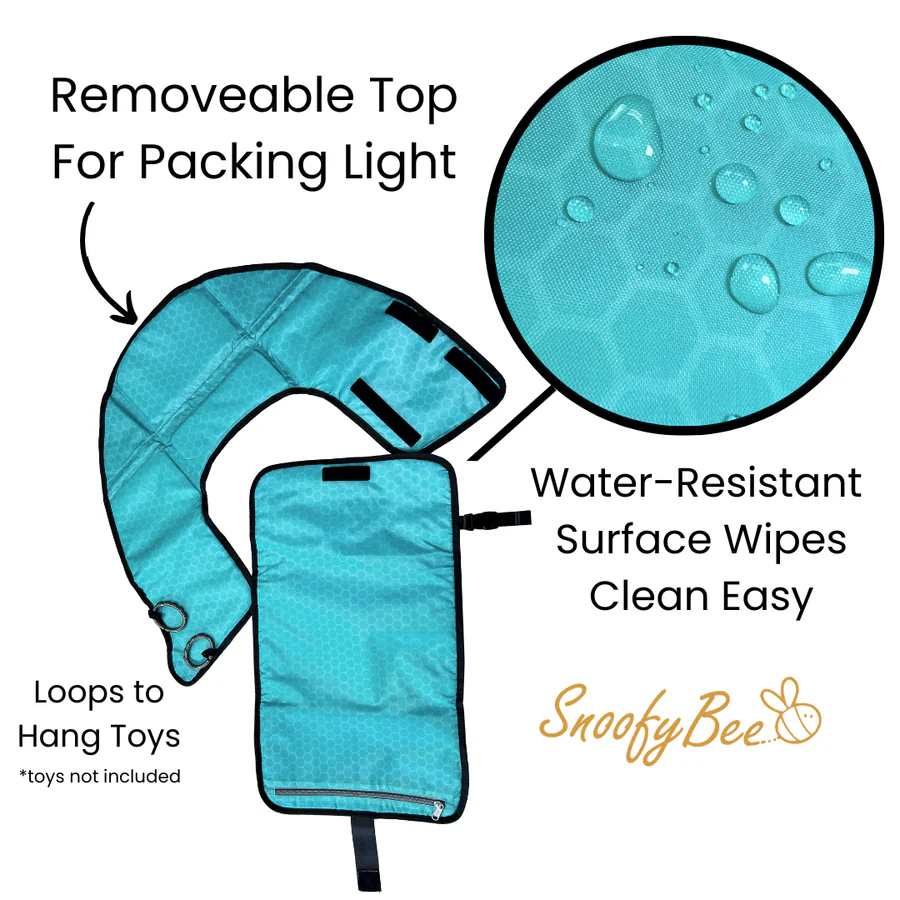 3-In-1 Diaper Clutch (Changing Station, and Clean-Hands Barrier)