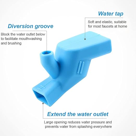 3 Piece Anti-Splash Sink Faucet Accessory Set