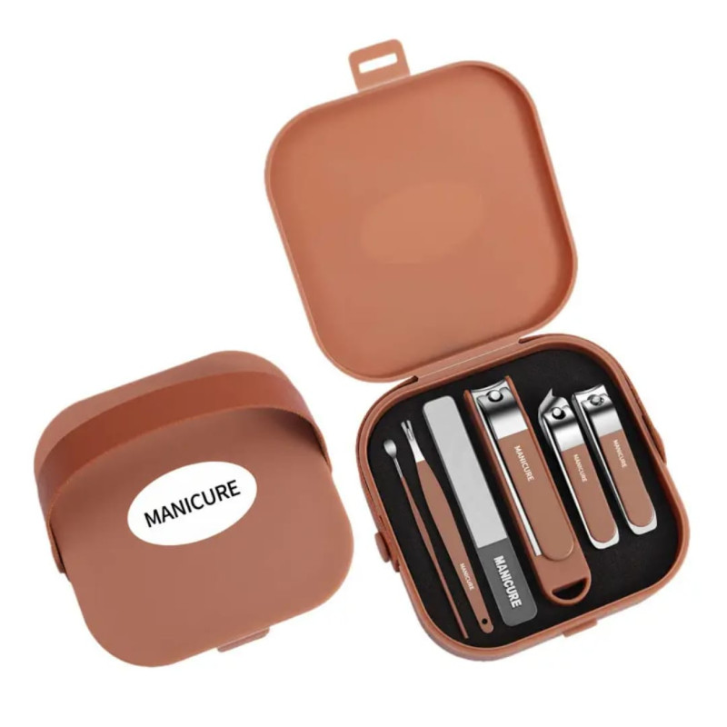 Anti-Splash Nail Clipper Set-(7 PCS)