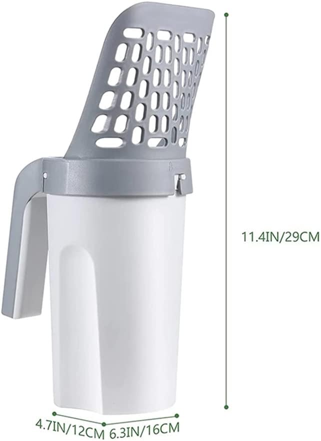 Cat Litter Scooper with Trash Container