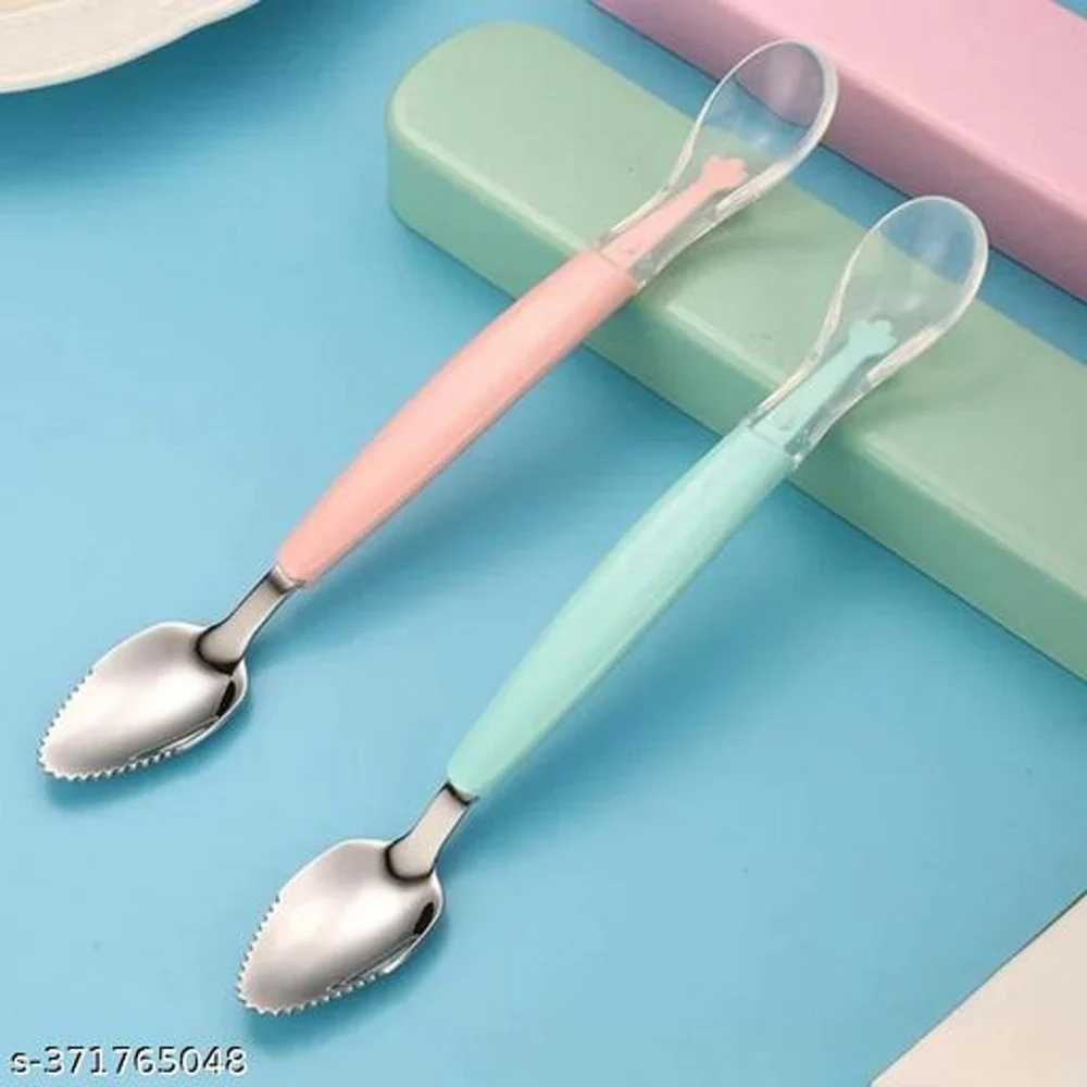 Double Head Baby Feeding Spoon