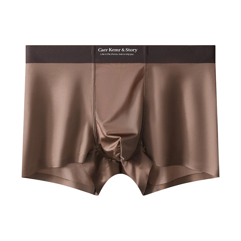 High Quality-Men's Elegant Ice Silk Underwear (Mulberry Silk Antimicrobial)