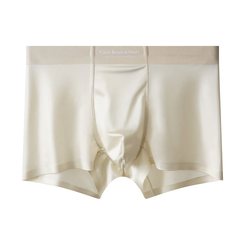 High Quality-Men's Elegant Ice Silk Underwear (Mulberry Silk Antimicrobial)