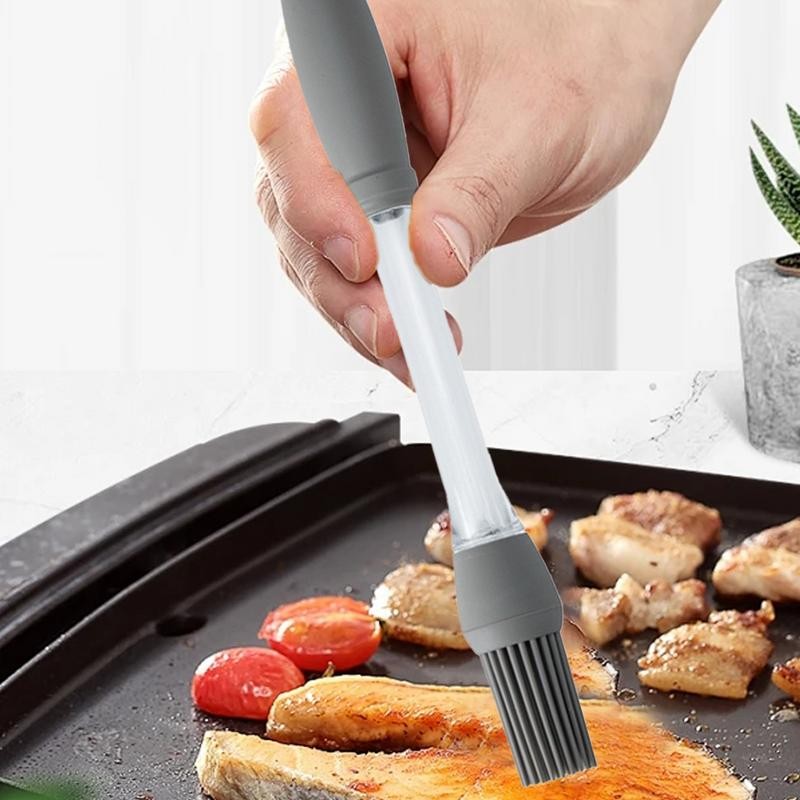 Silicone Oil Brush (Best for Cooking, Baking &amp; BBQ)