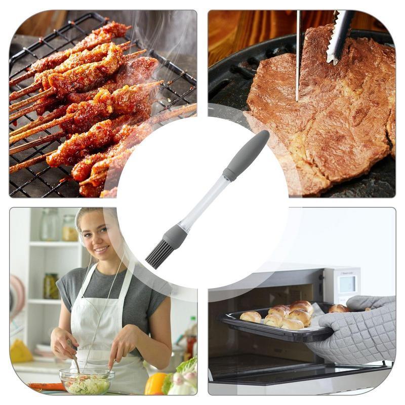 Silicone Oil Brush (Best for Cooking, Baking &amp; BBQ)