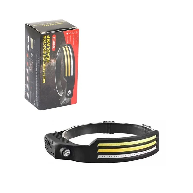 Triple LED Induction Headlamp